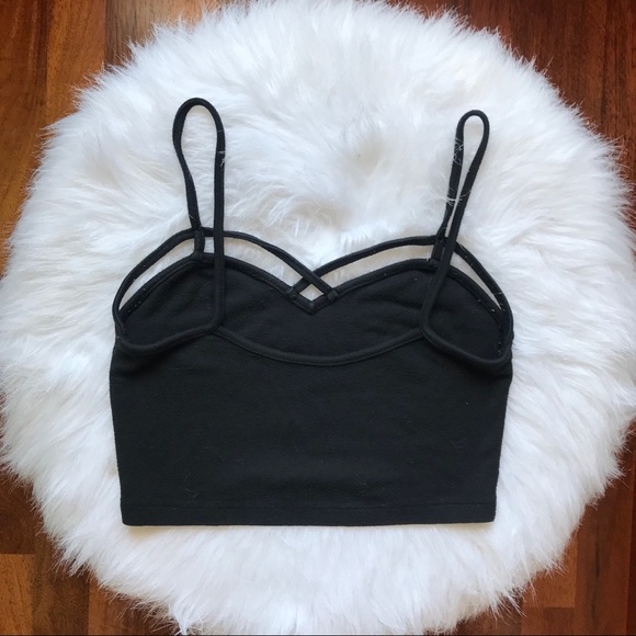 Brandy Melville Black Bralette - Picture 2 of 2